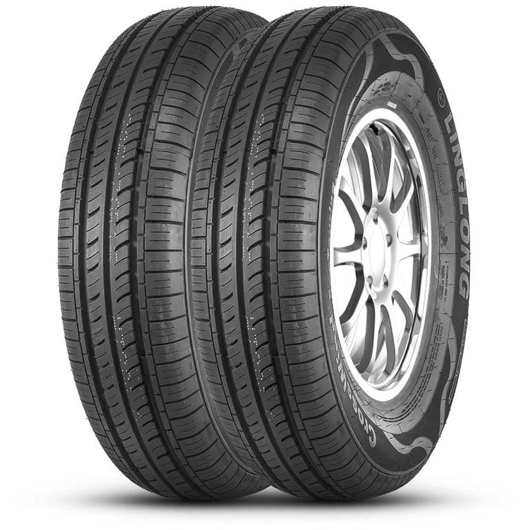 Kit 2 Pneu Linglong 175/75r13 84t Crosswind Ecotouring