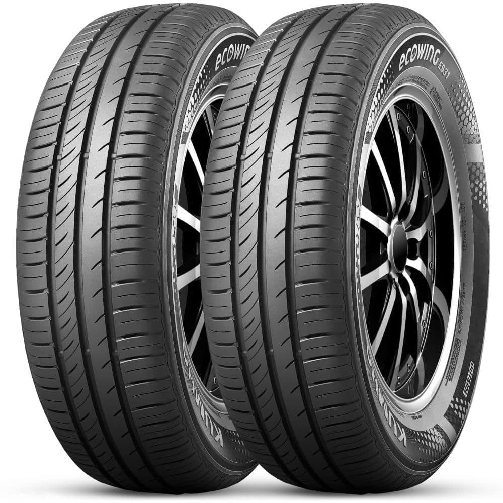 Kit 2 Pneu Aro 14 175/70R14 Kumho 84T tl Ecowing ES31